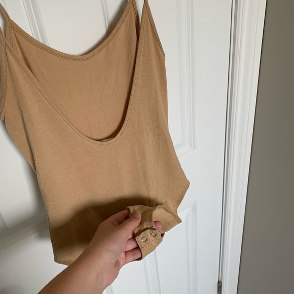 Tan cotton bodysuit - Picture 4 of 5